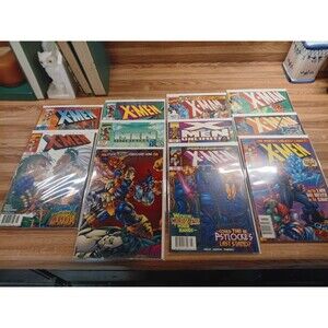 X-Men Comic Book Lot Of 11 Bagged/Boarded